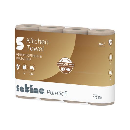 Premium-Küchentücher 4 Rollen